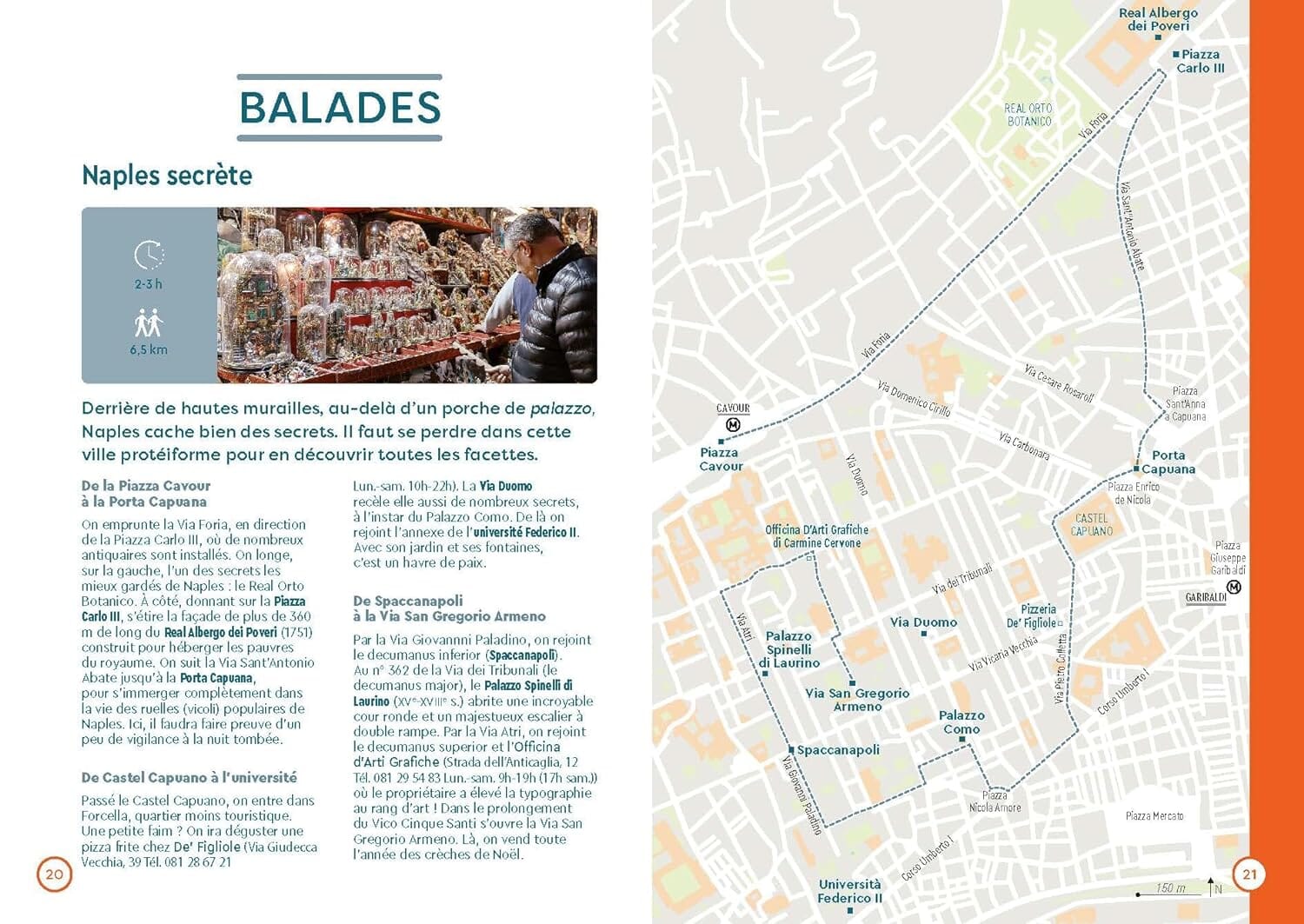 Guide de voyage de poche- Naples, Pompéi, Vésive & îles - Édition 2025 | Cartoville guide de voyage Gallimard