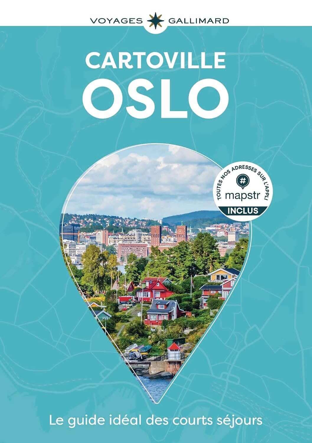 Plan détaillé - Oslo 2026 | Cartoville guide de voyage Gallimard 