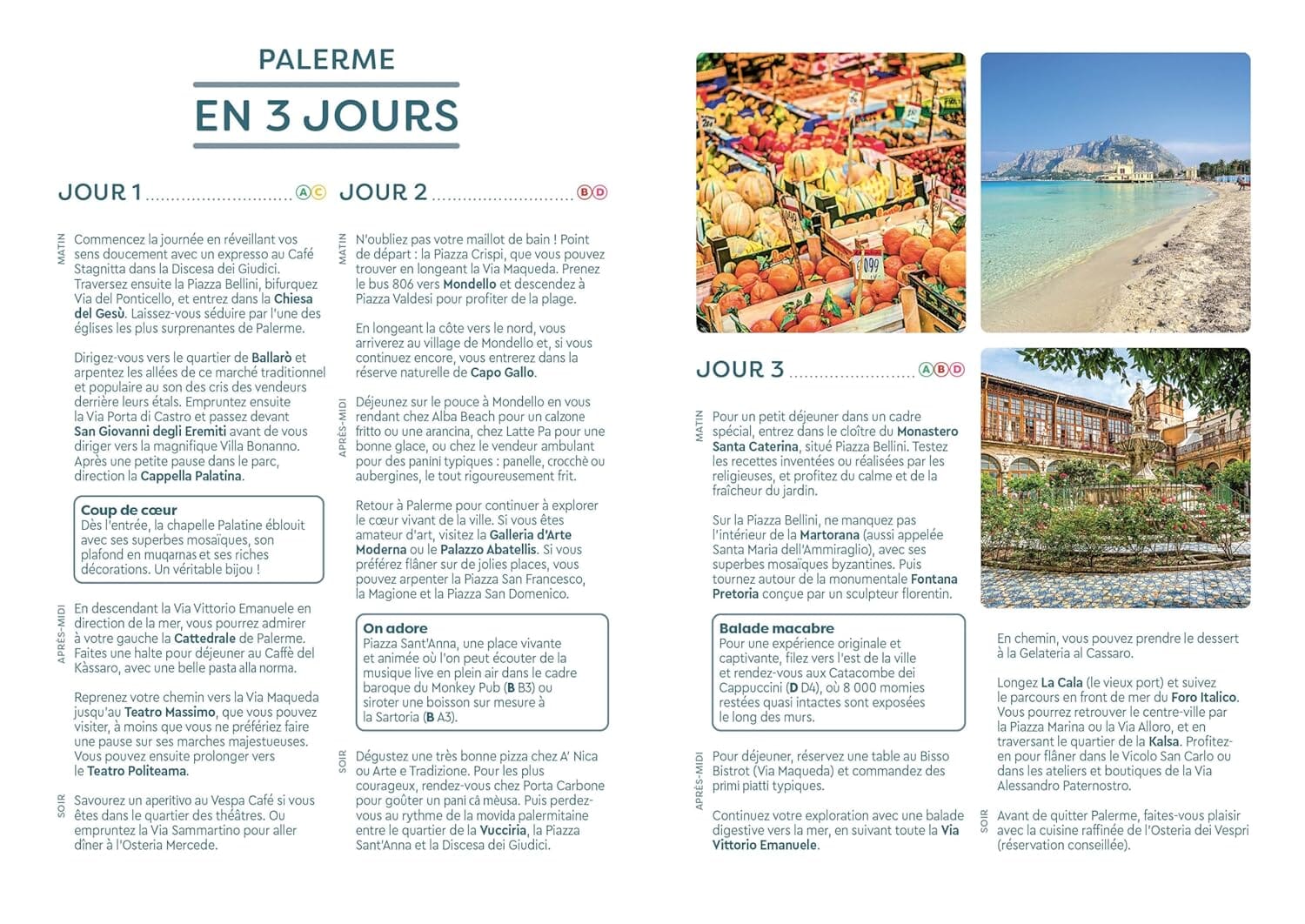 Guide de voyage de poche - Palerme | Cartoville guide de voyage Gallimard