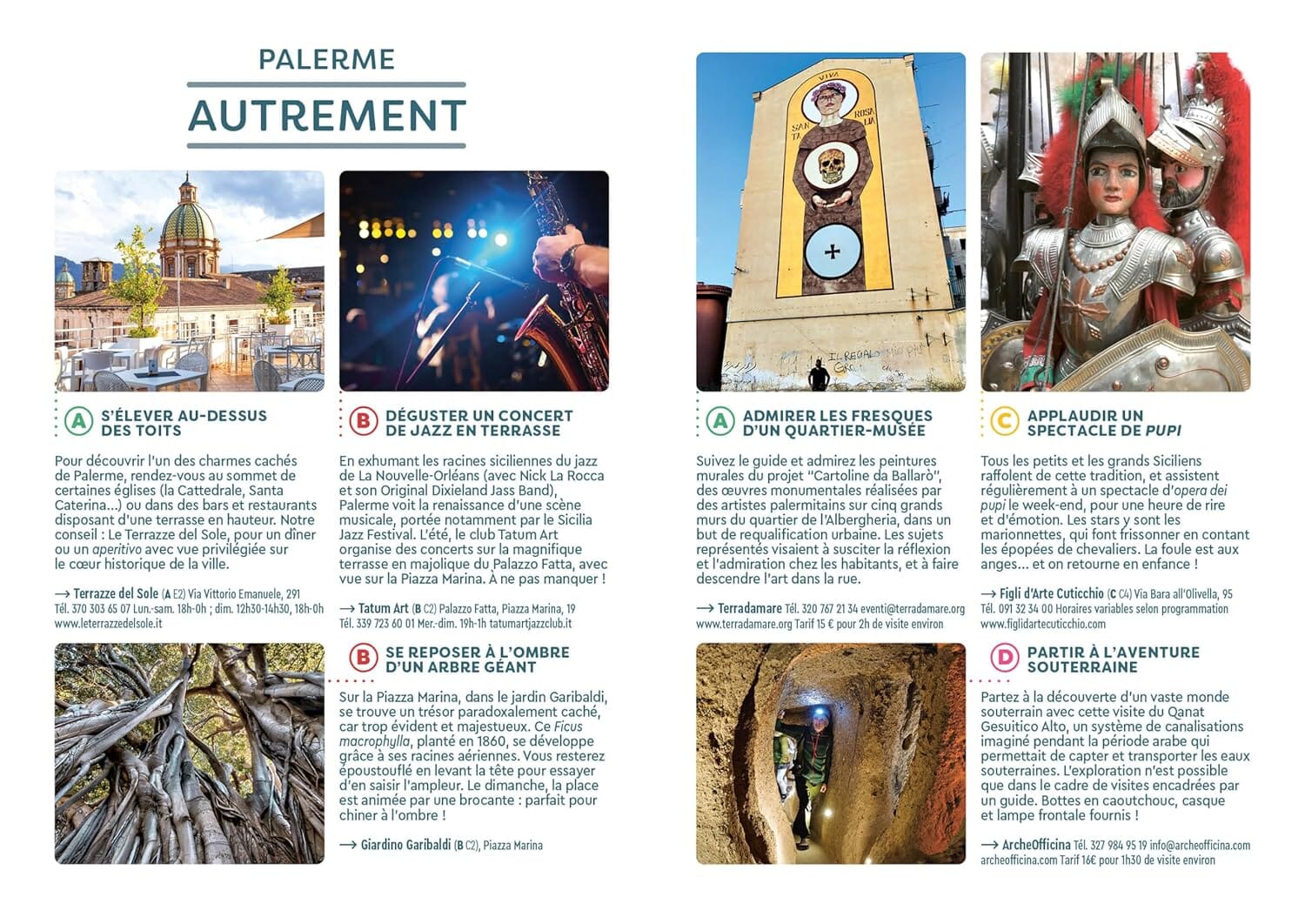 Guide de voyage de poche - Palerme | Cartoville guide de voyage Gallimard