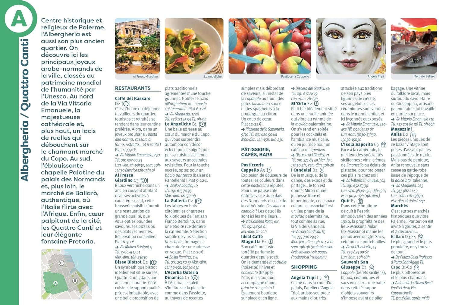 Guide de voyage de poche - Palerme | Cartoville guide de voyage Gallimard