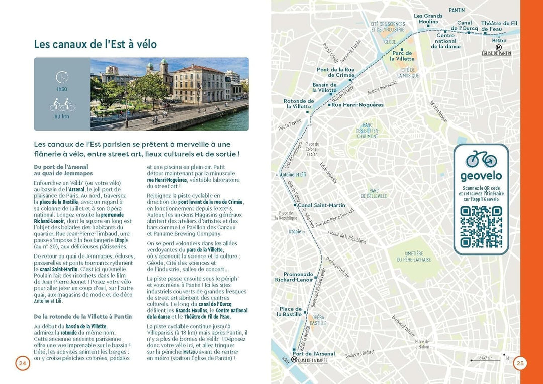 Plan détaillé - Paris 2023/24 | Cartoville carte pliée Gallimard 