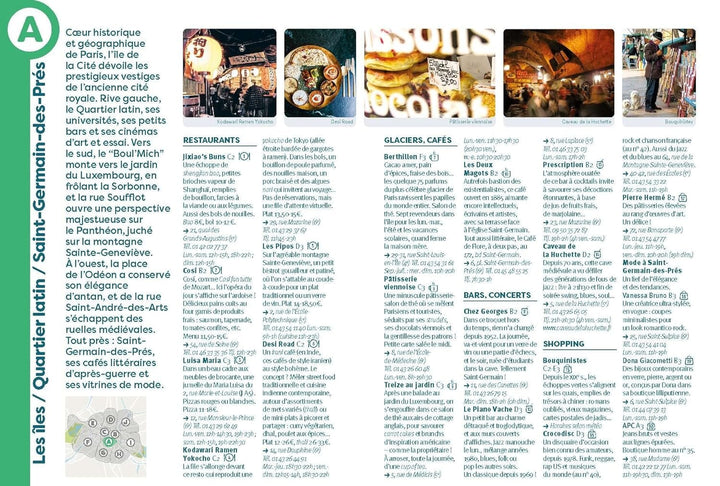 Plan détaillé - Paris 2024/25 | Cartoville carte pliée Gallimard 