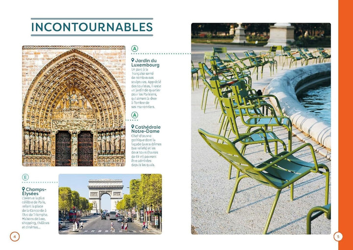 Plan détaillé - Paris 2024/25 | Cartoville carte pliée Gallimard 