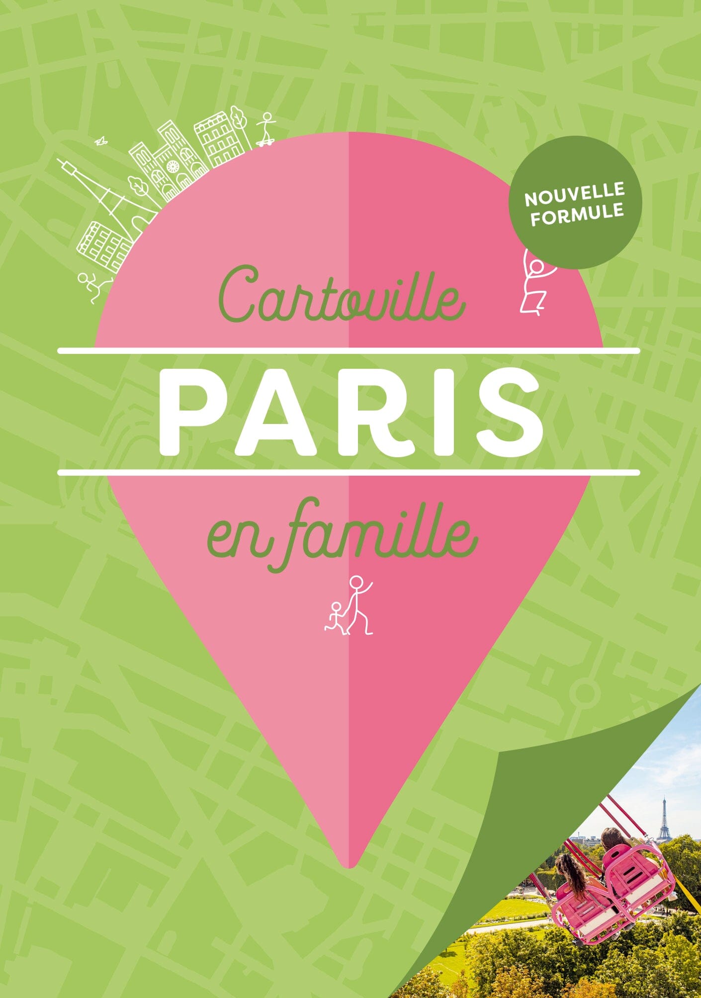Guide de voyage de poche - Paris en famille | Cartoville guide de voyage Gallimard