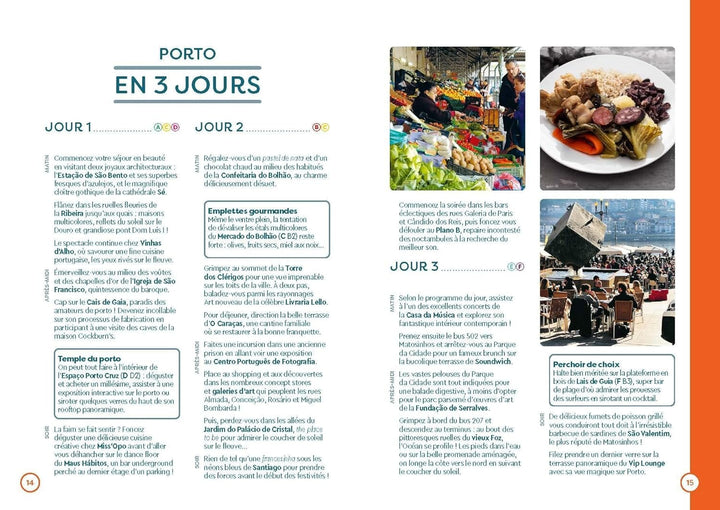 Plan détaillé - Porto - Édition 2024 | Cartoville carte pliée Gallimard 