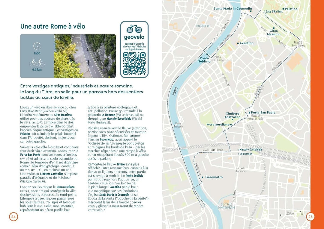 Plan détaillé - Rome 2024/25 | Cartoville carte pliée Gallimard 