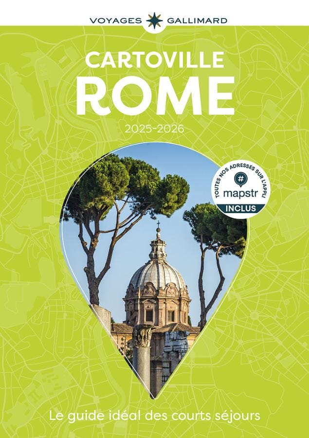 Guide de voyage de poche - Rome 2025/26 | Cartoville guide de voyage Gallimard