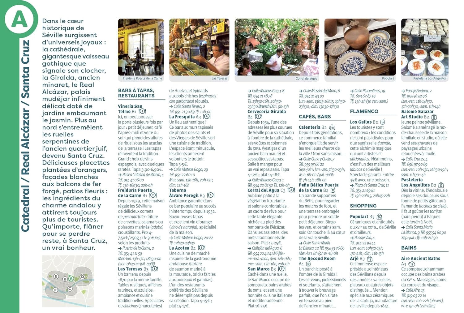 Guide de voyage de poche - Séville | Cartoville guide de voyage Gallimard