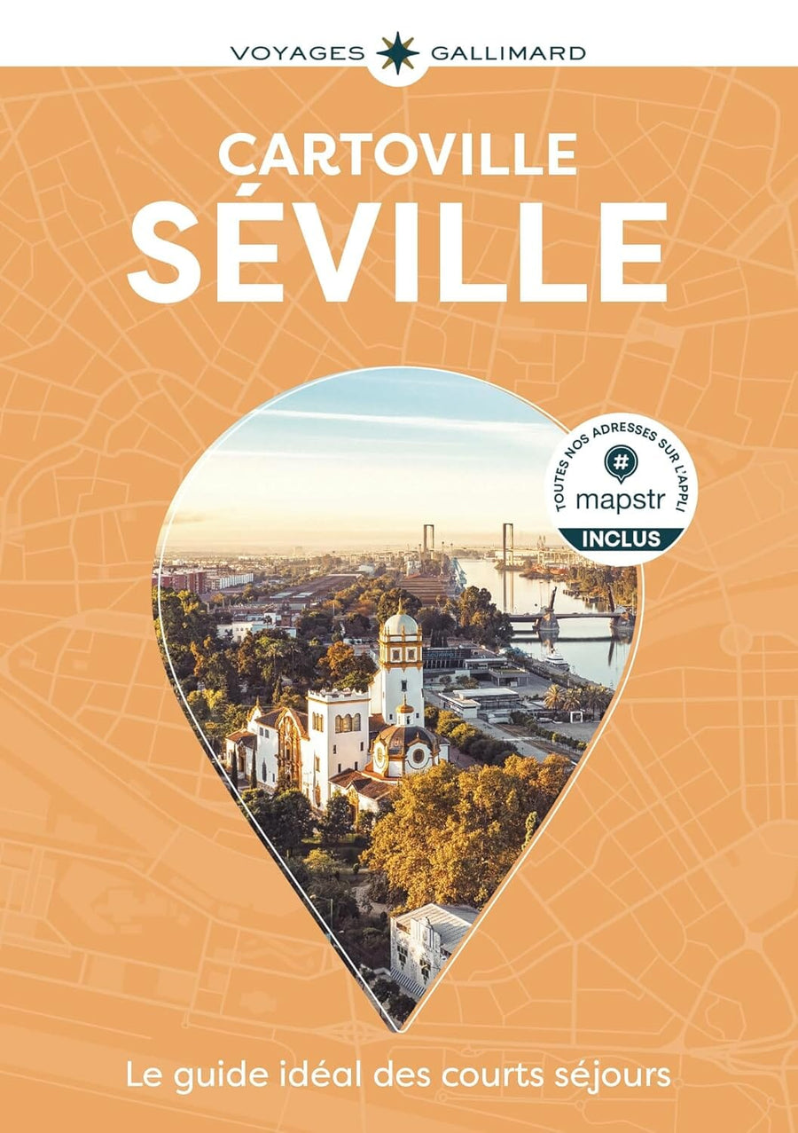 Plan détaillé - Séville | Cartoville carte pliée Gallimard 