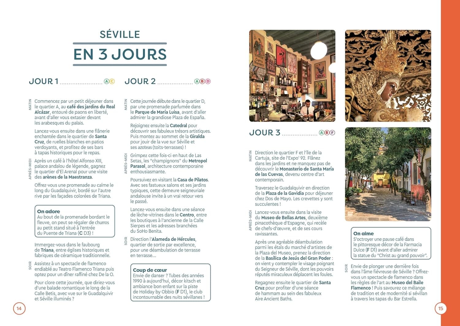Guide de voyage de poche - Séville | Cartoville guide de voyage Gallimard