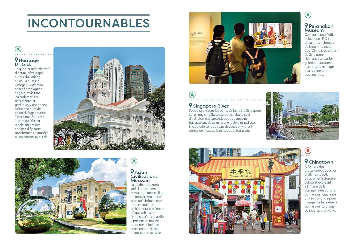 Guide de voyage de poche - Singapour | Cartoville guide de voyage Gallimard
