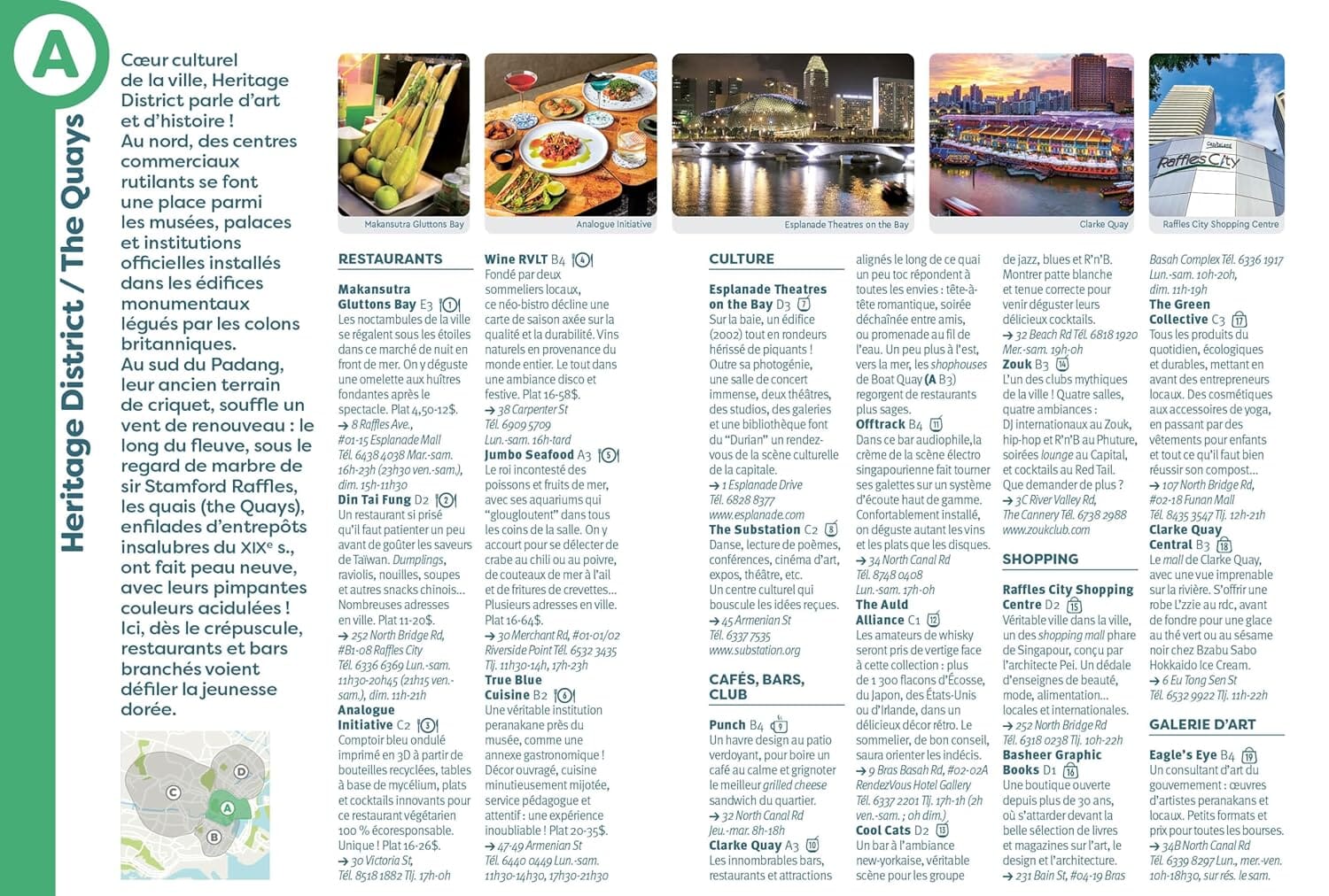 Guide de voyage de poche - Singapour | Cartoville guide de voyage Gallimard