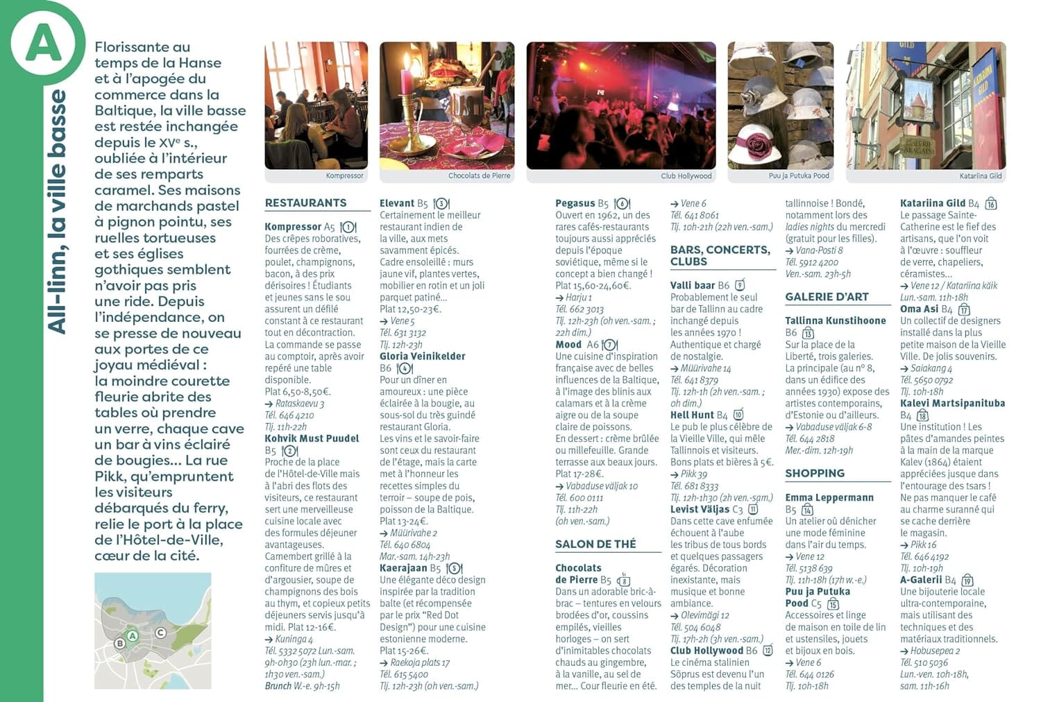 Guide de voyage de poche - Tallinn | Cartoville guide de voyage Gallimard