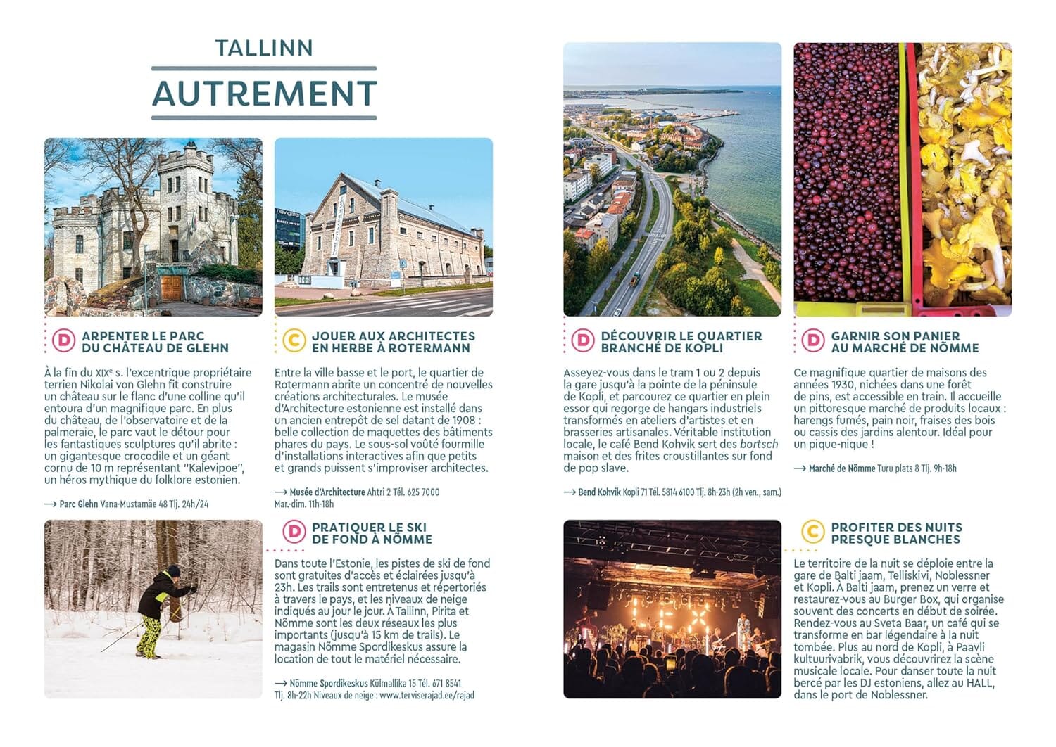 Guide de voyage de poche - Tallinn | Cartoville guide de voyage Gallimard