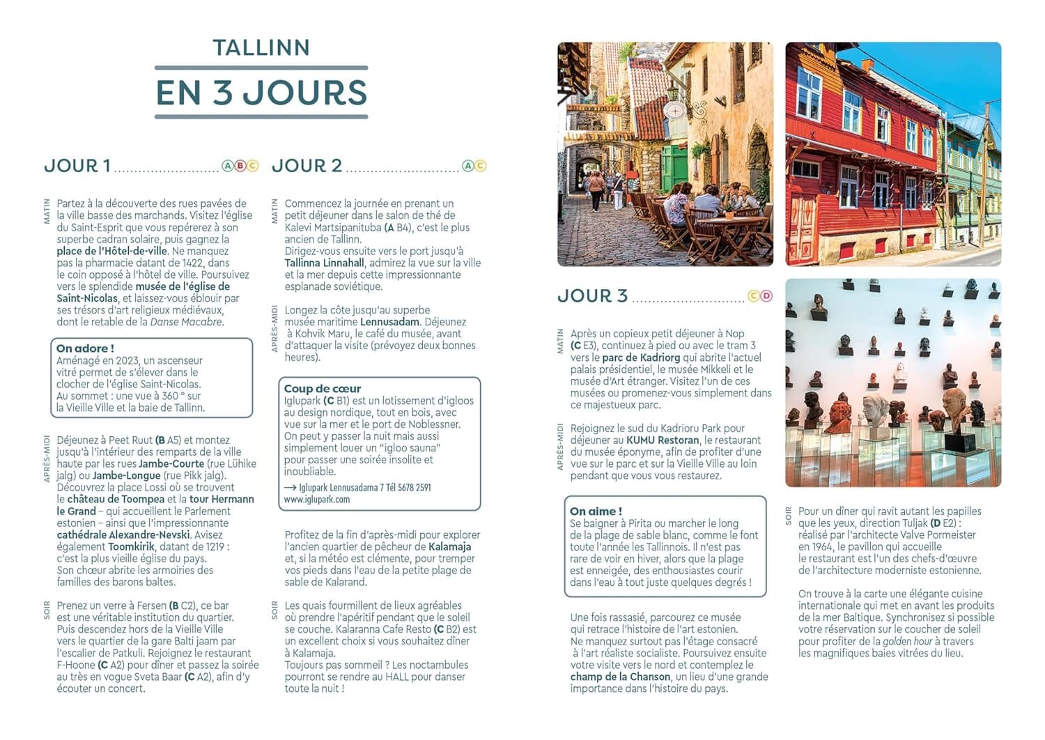 Guide de voyage de poche - Tallinn | Cartoville guide de voyage Gallimard