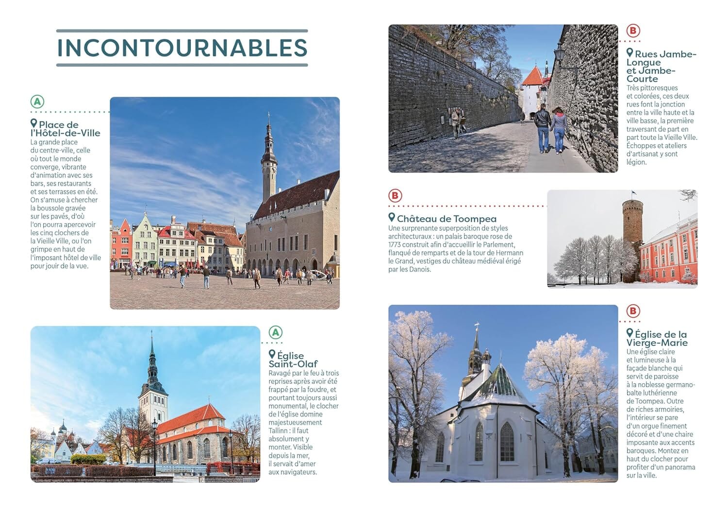 Guide de voyage de poche - Tallinn | Cartoville guide de voyage Gallimard