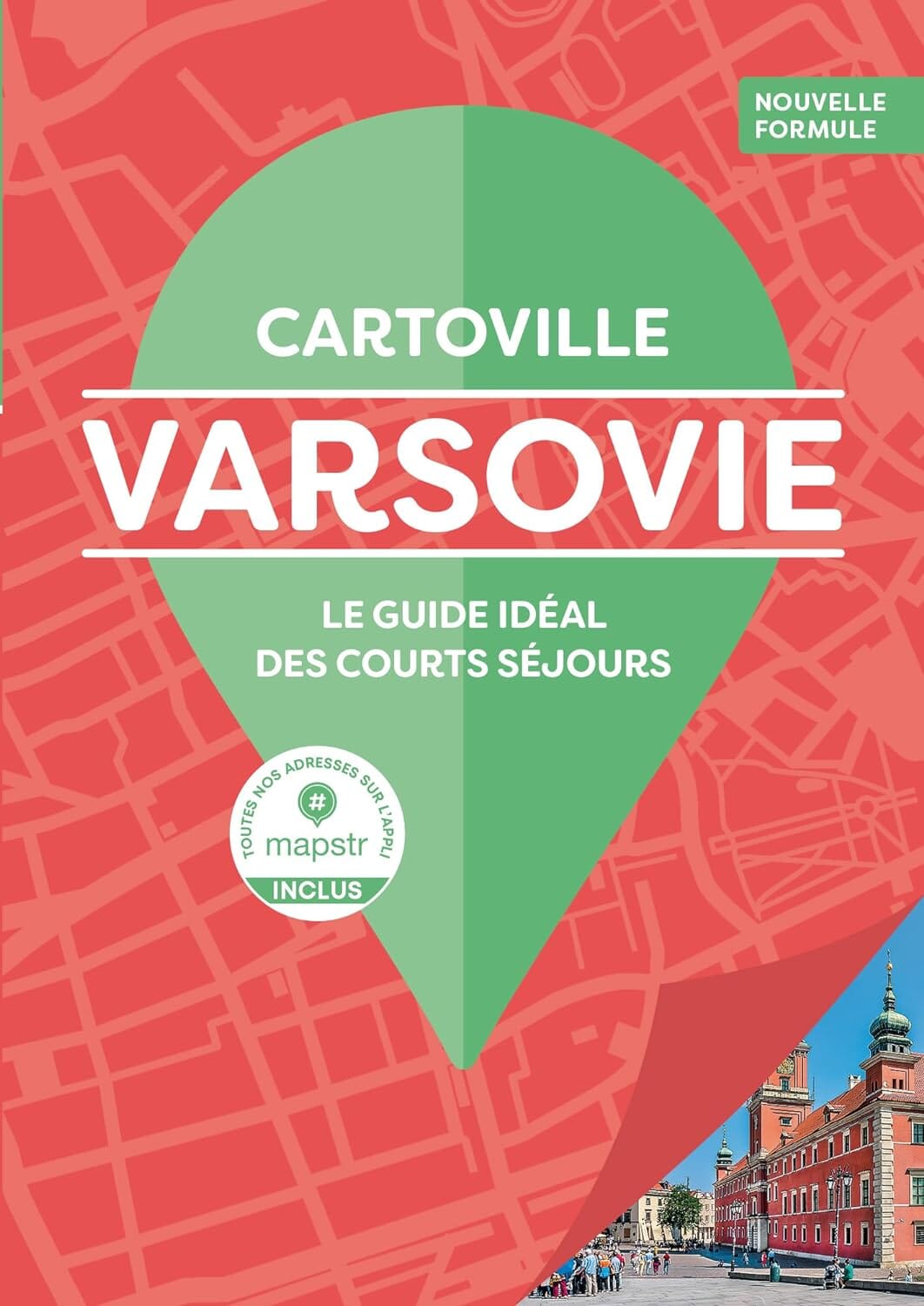 Guide de voyage de poche - Varsovie (Pologne) | Cartoville guide de voyage Gallimard