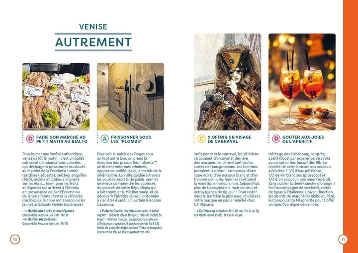 Plan détaillé - Venise 2024/25 | Cartoville carte pliée Gallimard 