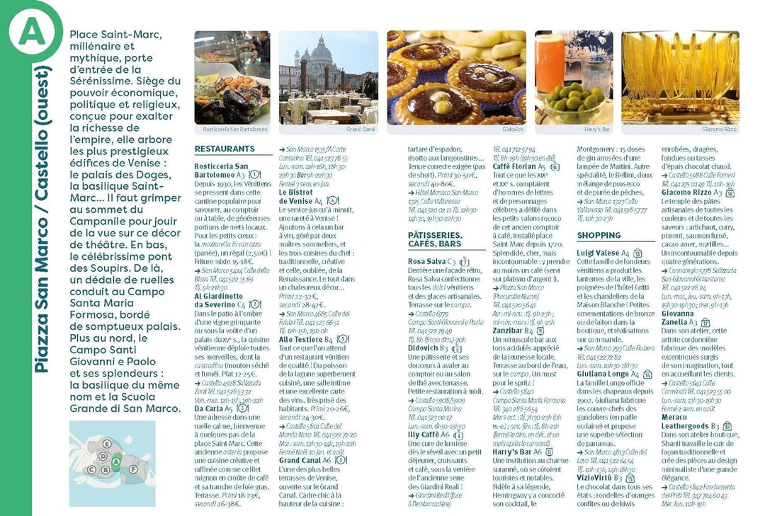 Plan détaillé - Venise 2024/25 | Cartoville carte pliée Gallimard 