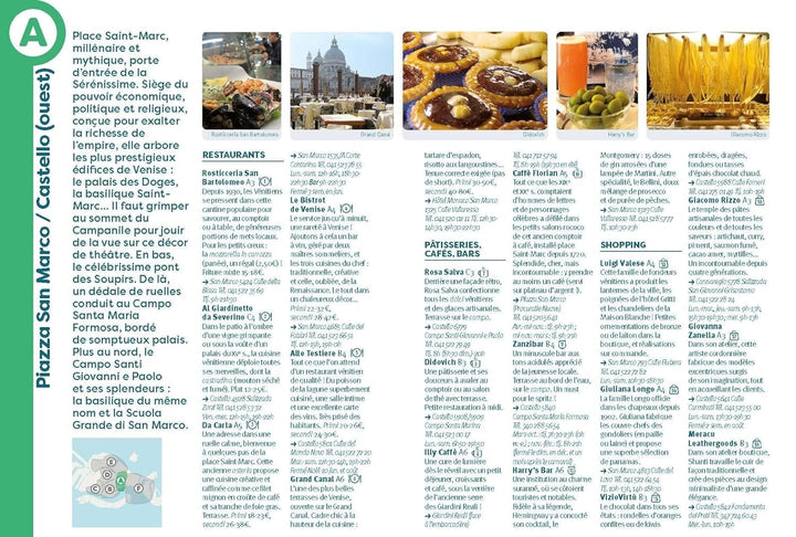Plan détaillé - Venise 2024/25 | Cartoville carte pliée Gallimard 
