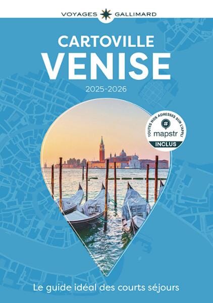 Guide de voyage de poche - Venise 2025/26 | Cartoville guide de voyage Gallimard