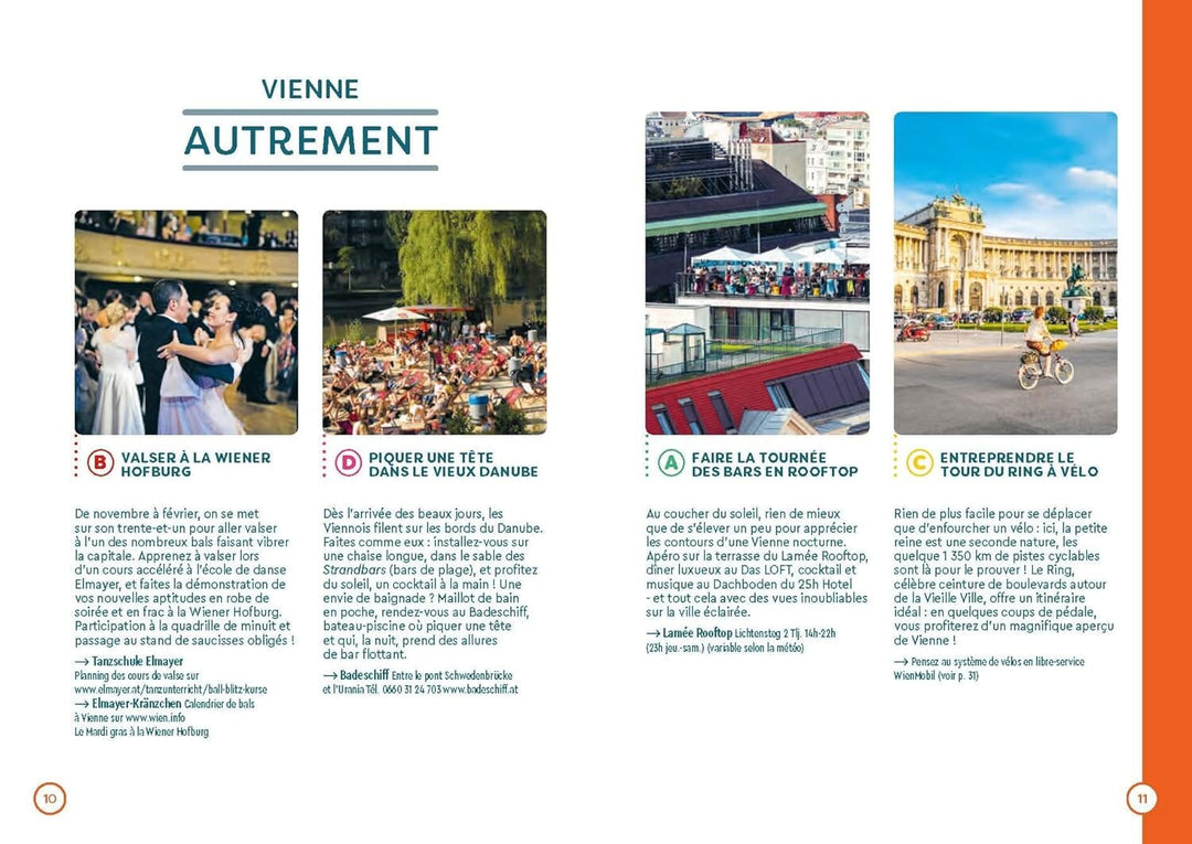Plan détaillé - Vienne (Autriche) - Édition 2024 | Cartoville carte pliée Gallimard 