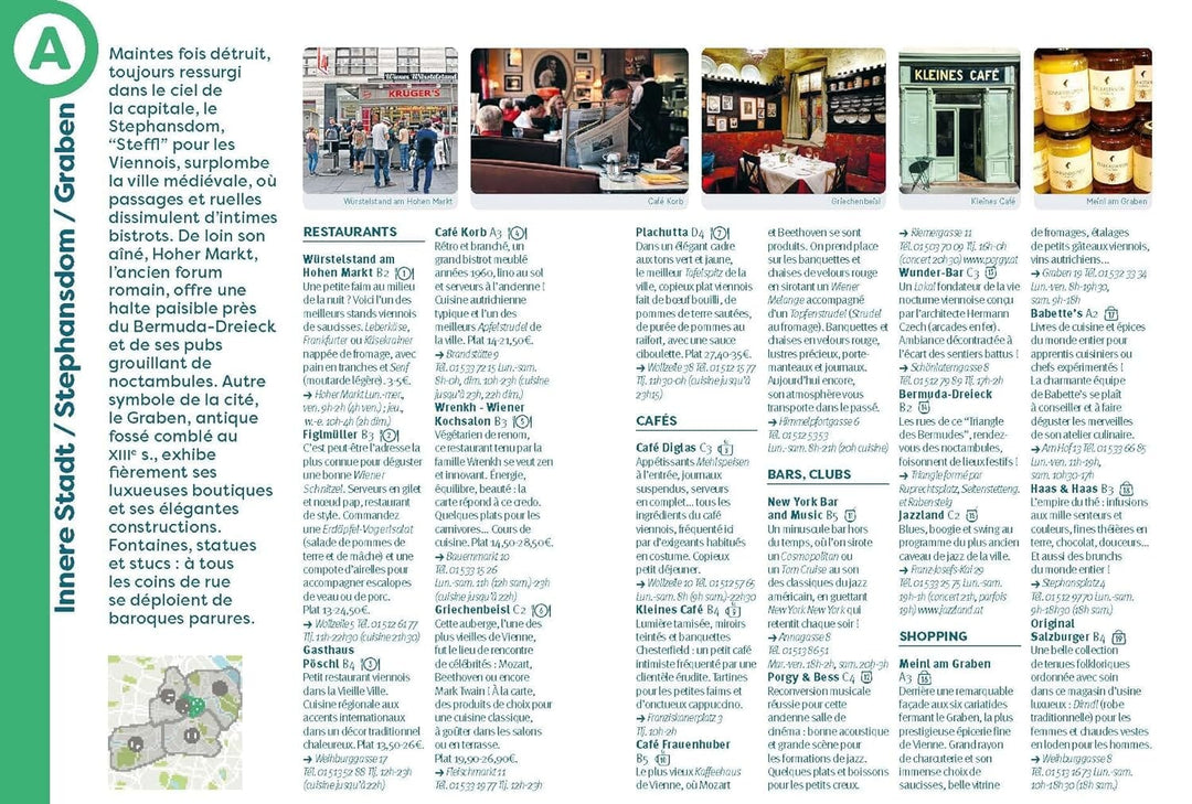 Plan détaillé - Vienne (Autriche) - Édition 2024 | Cartoville carte pliée Gallimard 