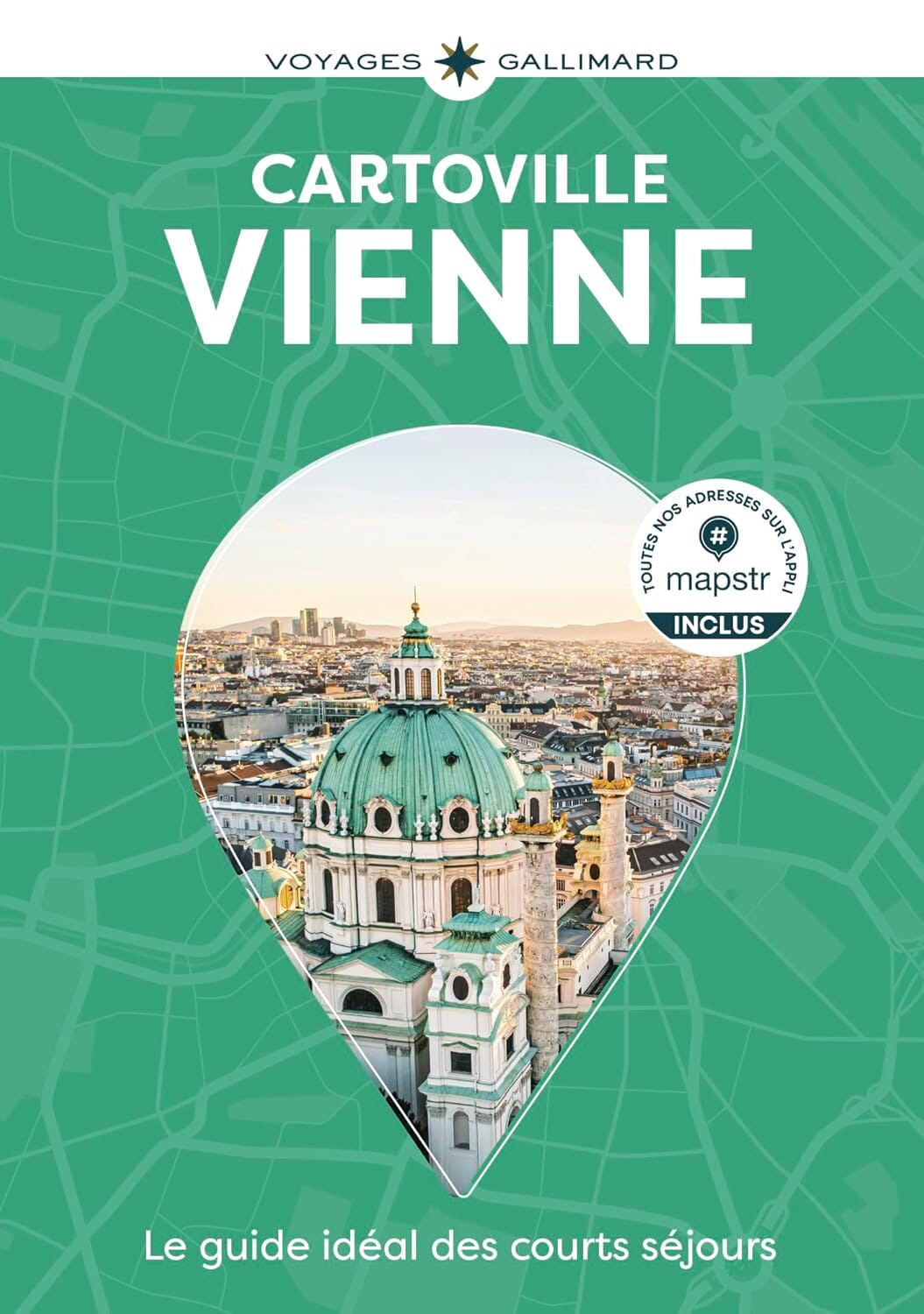 Guide de voyage de poche - Vienne (Autriche) - Édition 2025 | Cartoville guide de voyage Gallimard