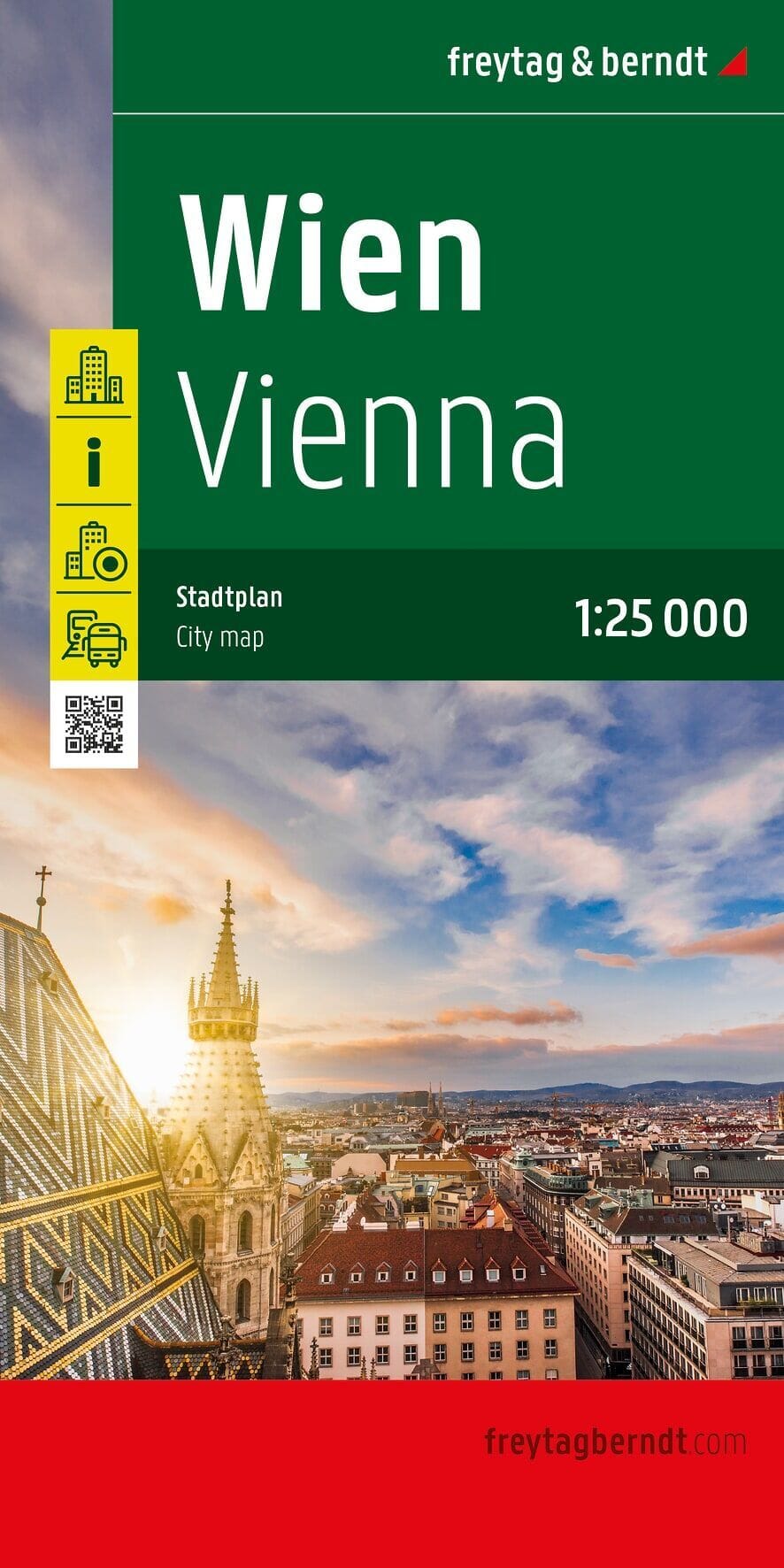 Plan détaillé - Vienne (Autriche) | Freytag & Berndt plan de ville Freytag & Berndt 