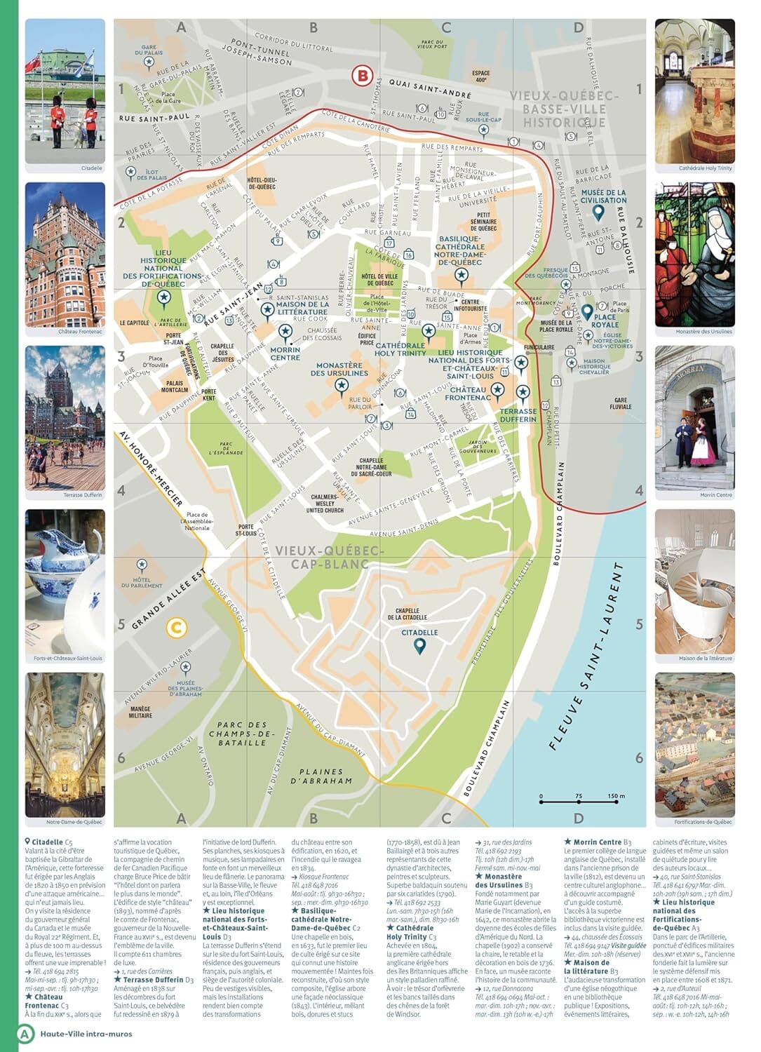 Guide de voyage de poche - Ville de Québec | Cartoville guide de voyage Gallimard