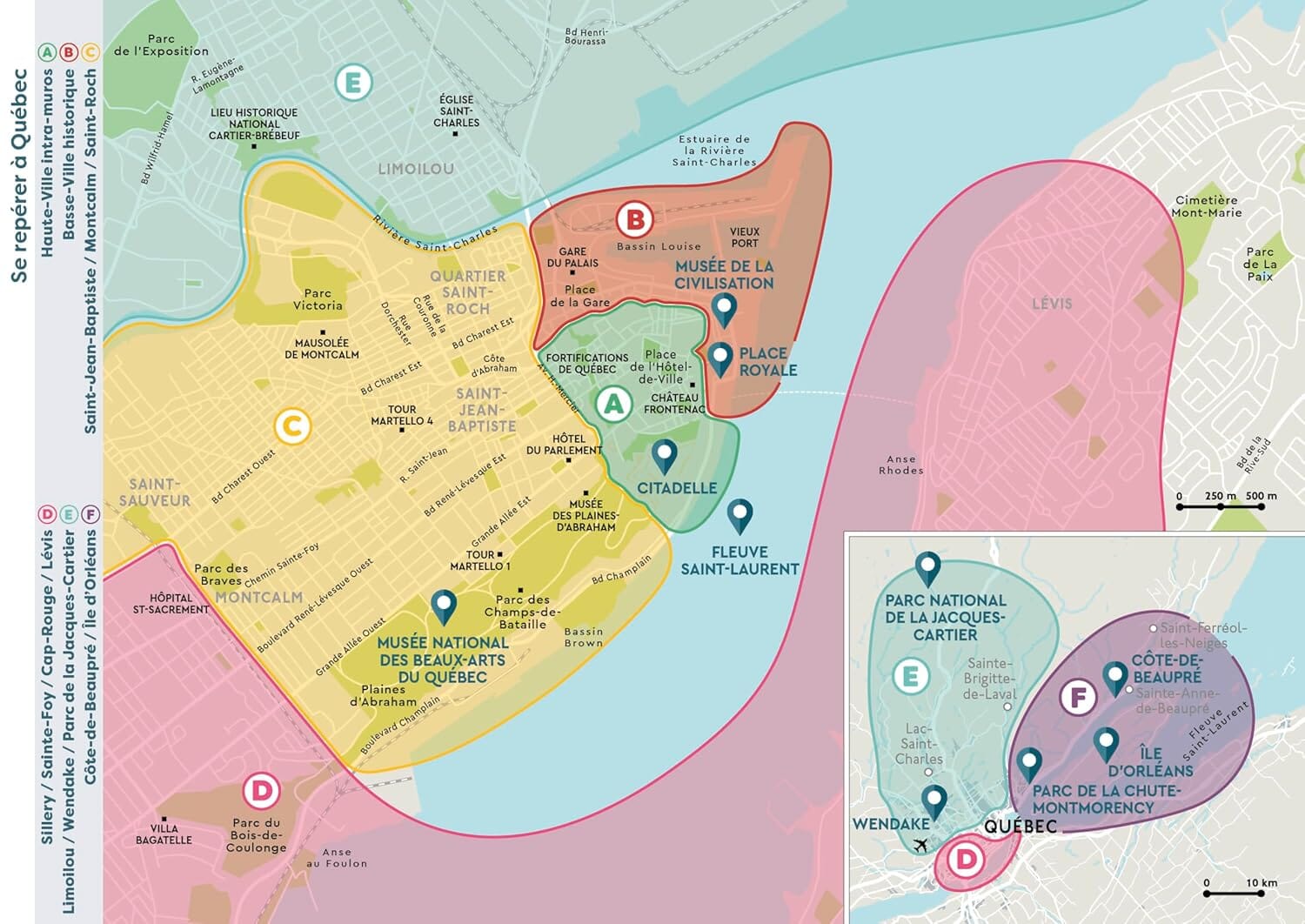 Guide de voyage de poche - Ville de Québec | Cartoville guide de voyage Gallimard