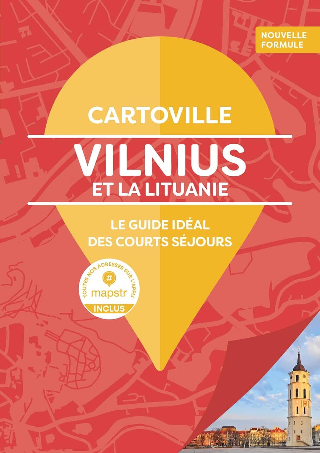 Guide de voyage de poche - Vilnius et la Lituanie | Cartoville guide de voyage Gallimard