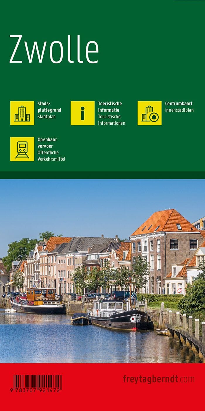 Plan détaillé - Zwolle | Freytag & Berndt carte pliée Freytag & Berndt 