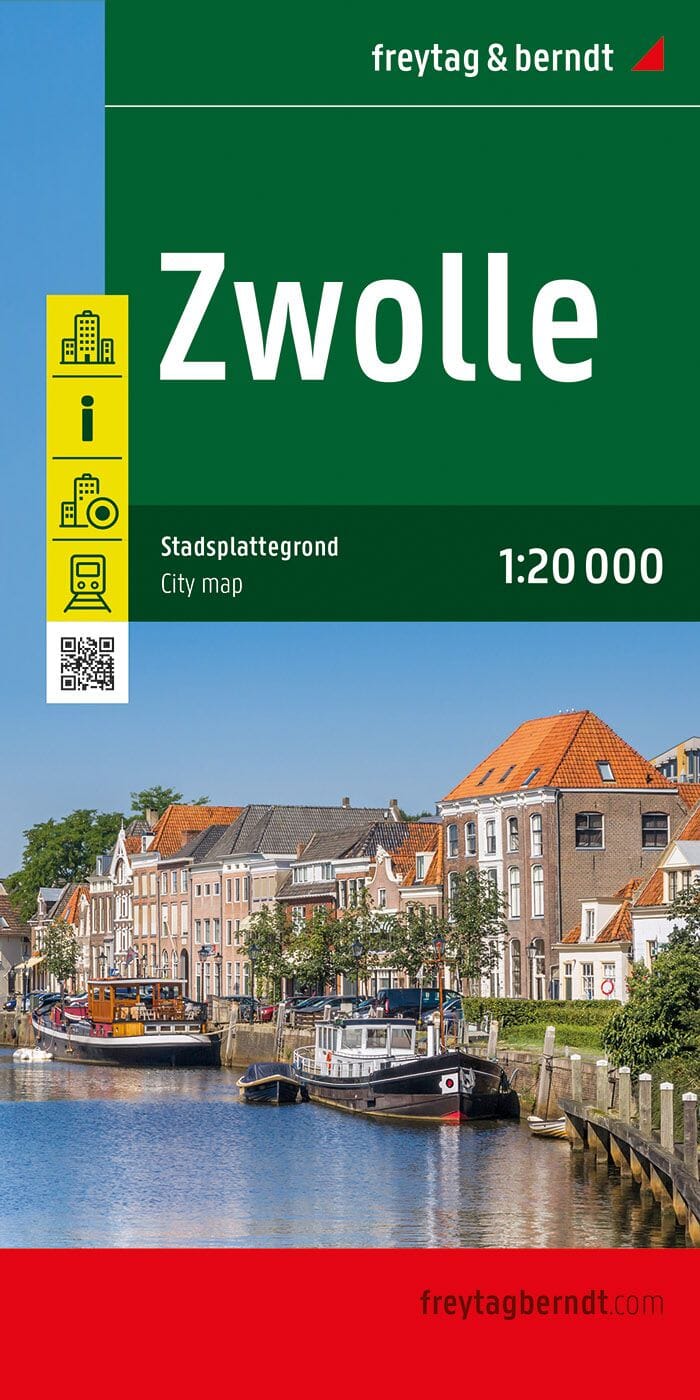 Plan détaillé - Zwolle | Freytag & Berndt plan de ville Freytag & Berndt