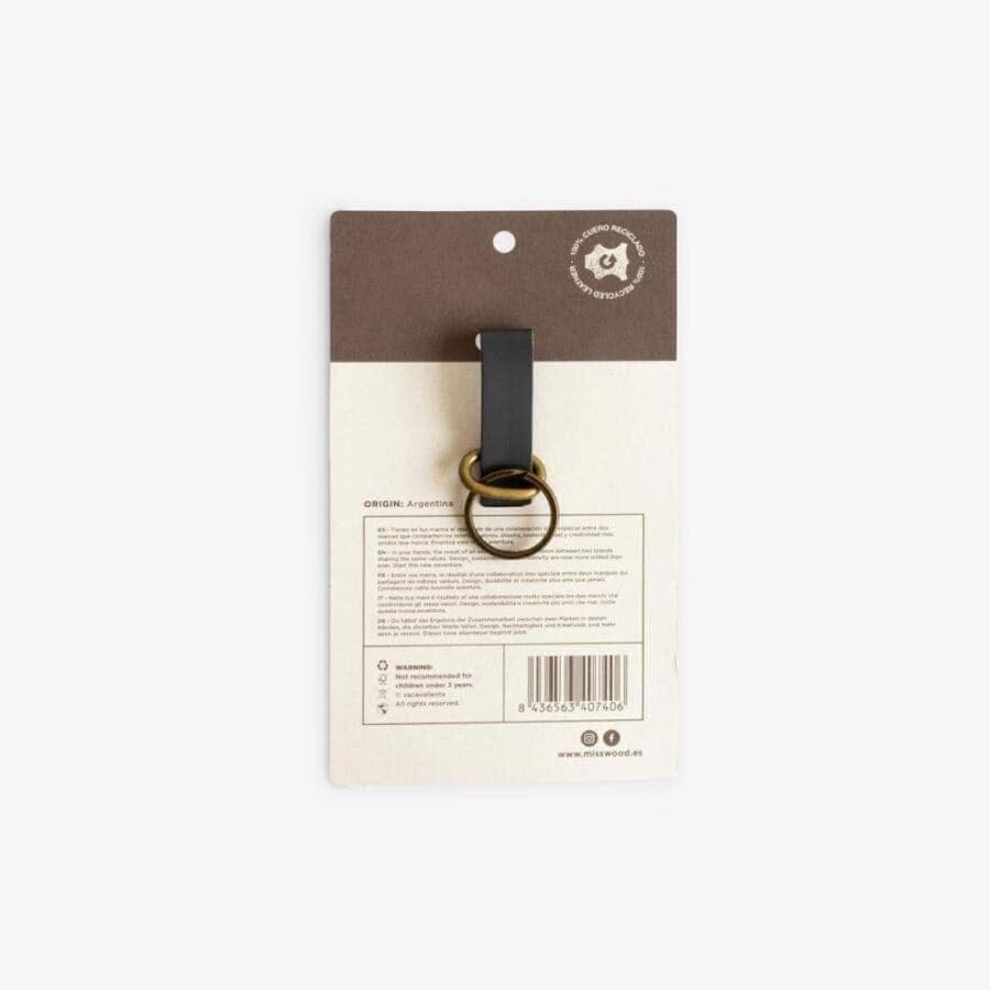 Porte-clés - gris | Miss Wood accessoire Miss Wood