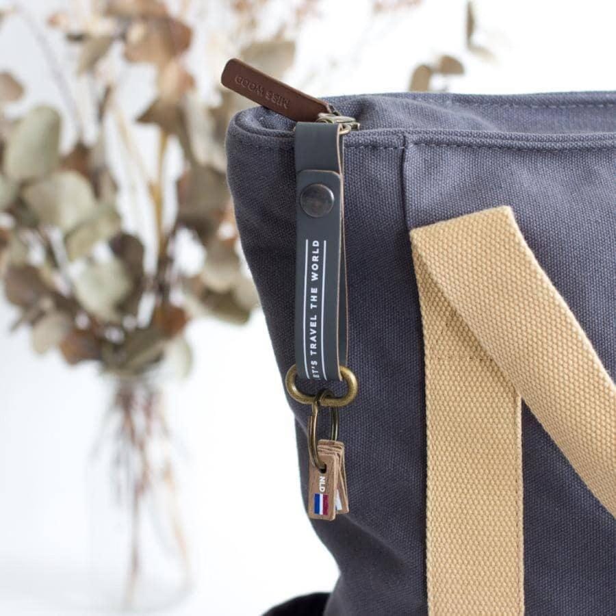 Porte-clés - gris | Miss Wood accessoire de voyage Miss Wood 