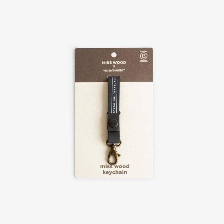 Porte-clés - gris | Miss Wood accessoire de voyage Miss Wood 