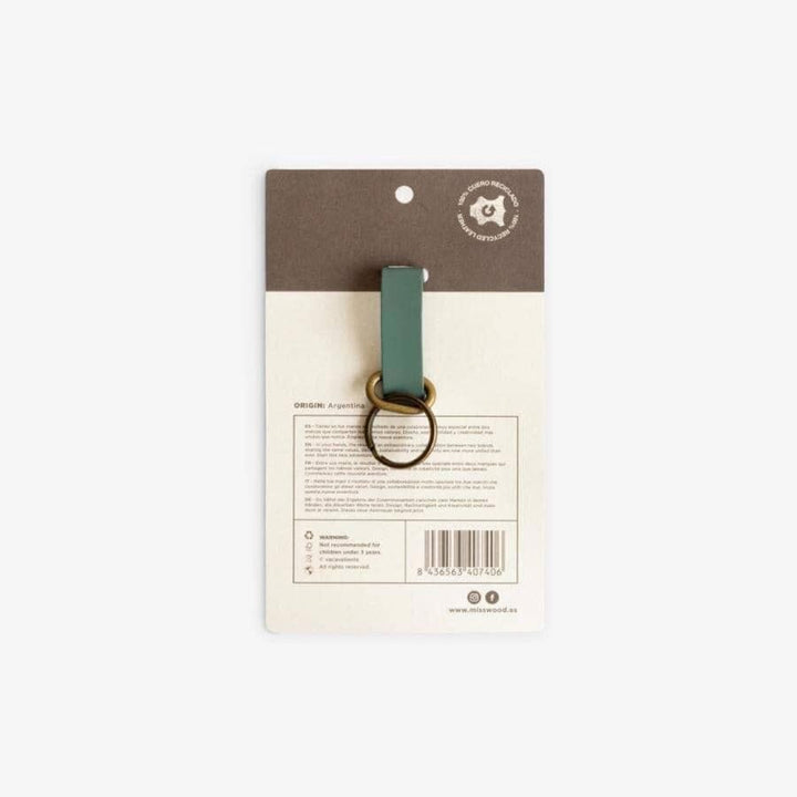 Porte-clés - vert | Miss Wood accessoire de voyage Miss Wood 