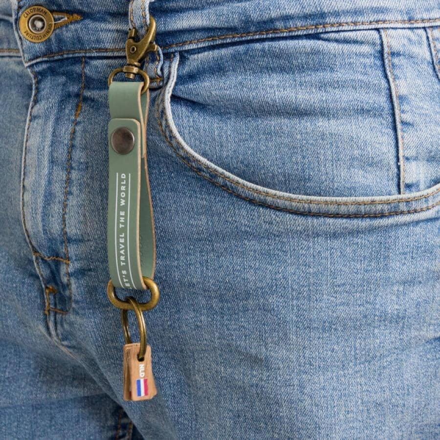 Porte-clés - vert | Miss Wood accessoire Miss Wood