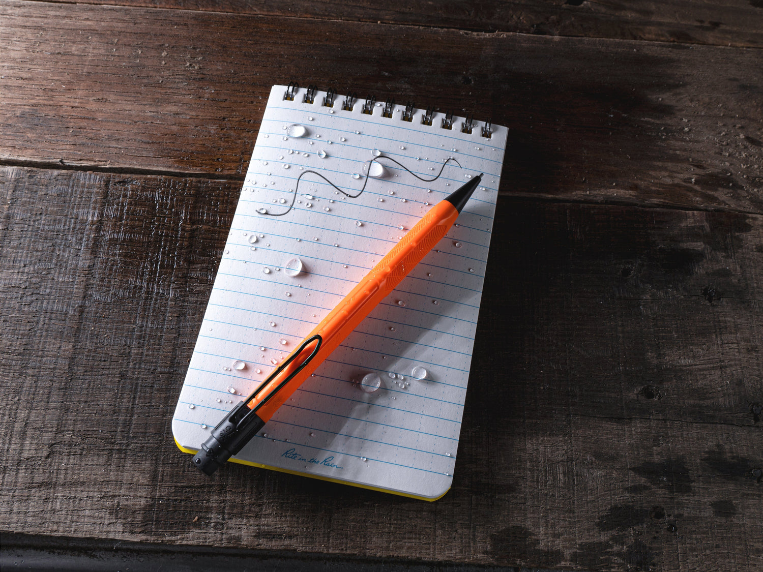 Porte-mine étanche – Mécanique tous-terrains 1.3 mm (OR15 / BK15 / YE15 / HV15) | Rite in the Rain carnet de voyage Rite in the Rain