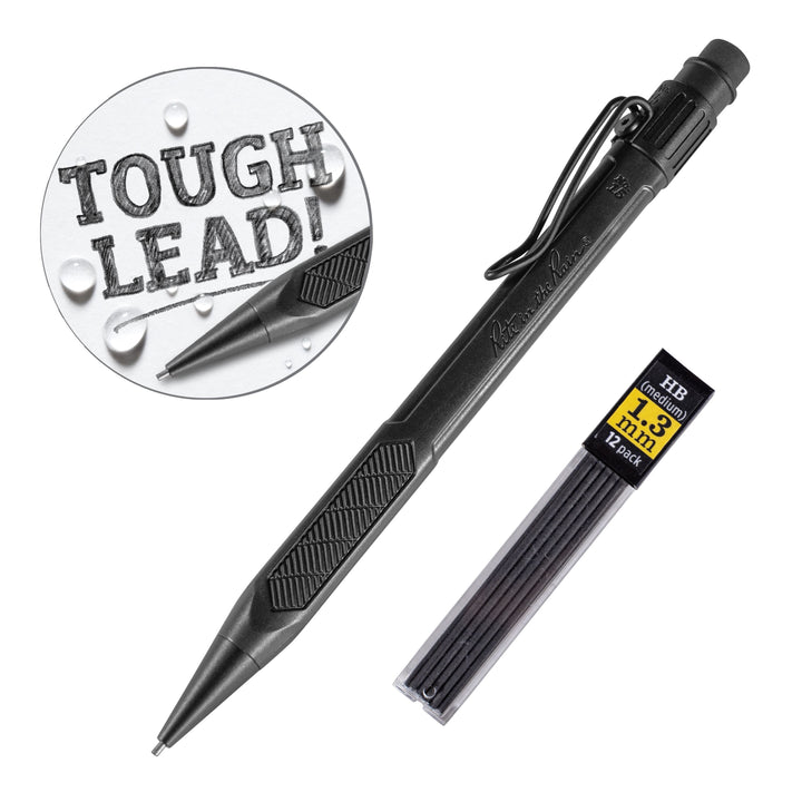Porte-mine étanche Rite in the Rain – Mécanique tous-terrains 1.3 mm (OR15 / BK15 / YE15 / HV15) accessoire de voyage Rite in the Rain Black 