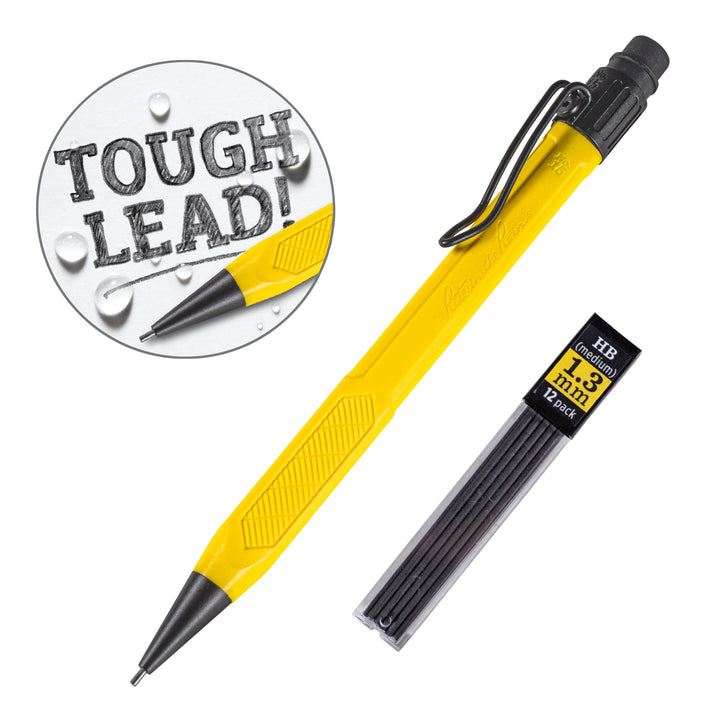 Porte-mine étanche Rite in the Rain – Mécanique tous-terrains 1.3 mm (OR15 / BK15 / YE15 / HV15) accessoire de voyage Rite in the Rain Yellow 