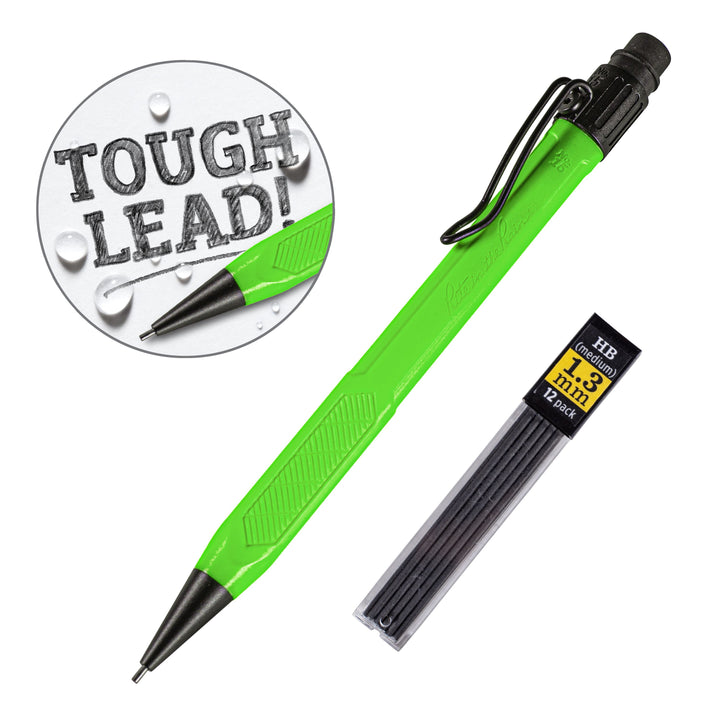 Porte-mine étanche Rite in the Rain – Mécanique tous-terrains 1.3 mm (OR15 / BK15 / YE15 / HV15) accessoire de voyage Rite in the Rain Green 
