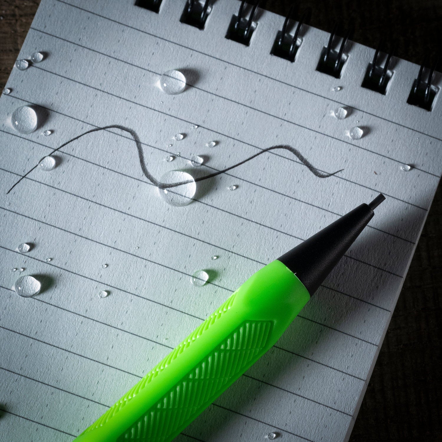 Porte-mine étanche – Mécanique tous-terrains 1.3 mm (OR15 / BK15 / YE15 / HV15) | Rite in the Rain carnet de voyage Rite in the Rain