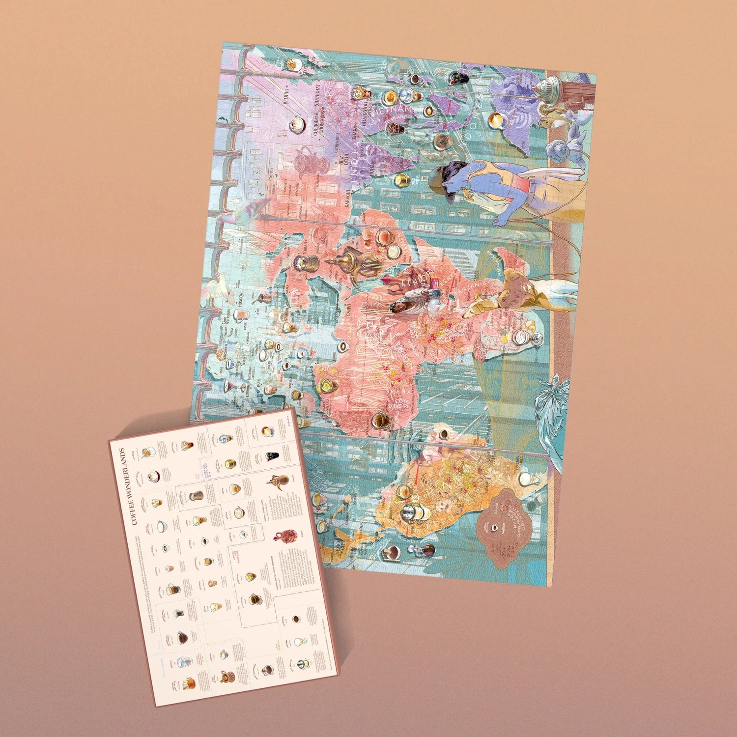 Puzzle de 1000 pièces - Coffee Wonderlands (48 x 68 cm) puzzle Water & Wines 