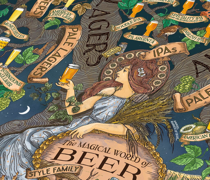 Puzzle de 1000 pièces - Les bières (48 x 68 cm) puzzle Water & Wines 