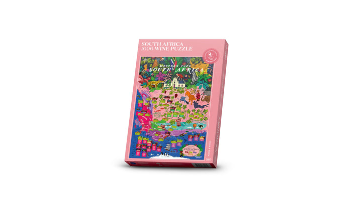 Puzzle de 1000 pièces - Les vins d'Afrique du Sud (48 x 68 cm) puzzle Water & Wines 