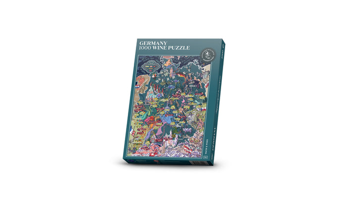Puzzle de 1000 pièces - Les vins d'Allemagne (48 x 68 cm) puzzle Water & Wines 