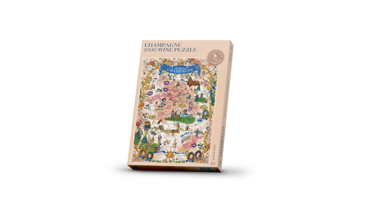 Puzzle de 1000 pièces - Les vins de Champagne (48 x 68 cm) puzzle Water & Wines 